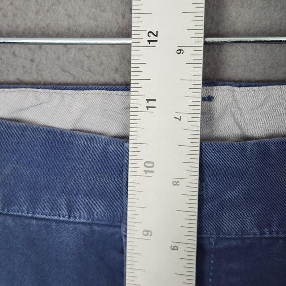 Bonobos Pants Mens 34x32 Blue Athletic Fit Chino Stretch Flat Front Actual 34X29 - Picture 4 of 16